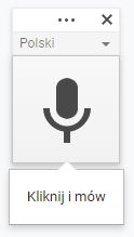 Pisanie głosowe w Dokumentach Google